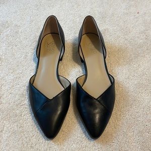 Franco Sarto size 9 black flats